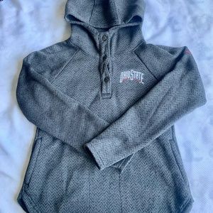 Womens Columbia Ohio State pullover hoodie